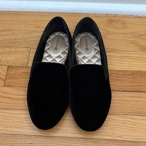 Birdies Black Velvet Women’s Loafers